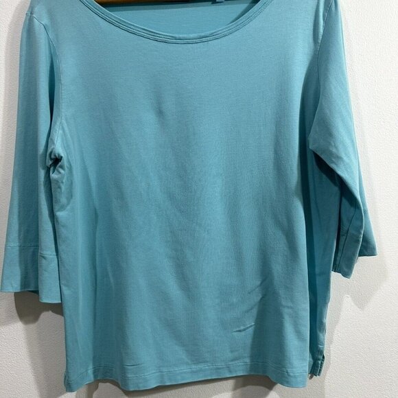 TORI RICHARD Tops - TORI RICHARD Blue 3/4sleeve Women's T-Shirt Size M